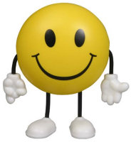 Stress Balls: Smiley Face Man Stress Balls